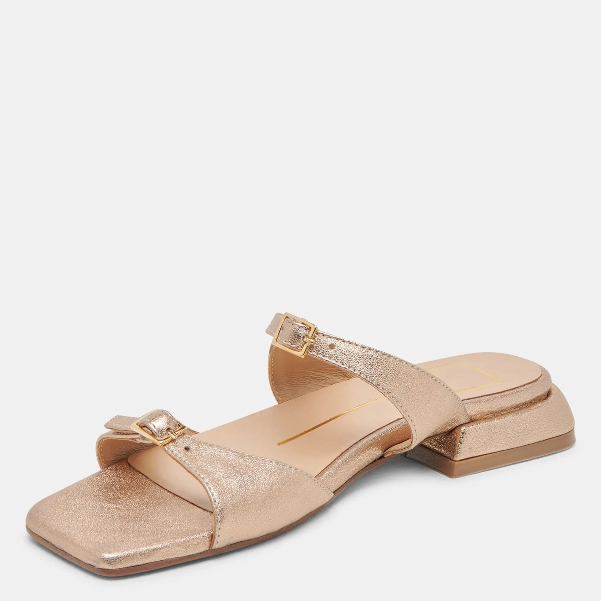Lavern Sandals Gold Metallic Leather
