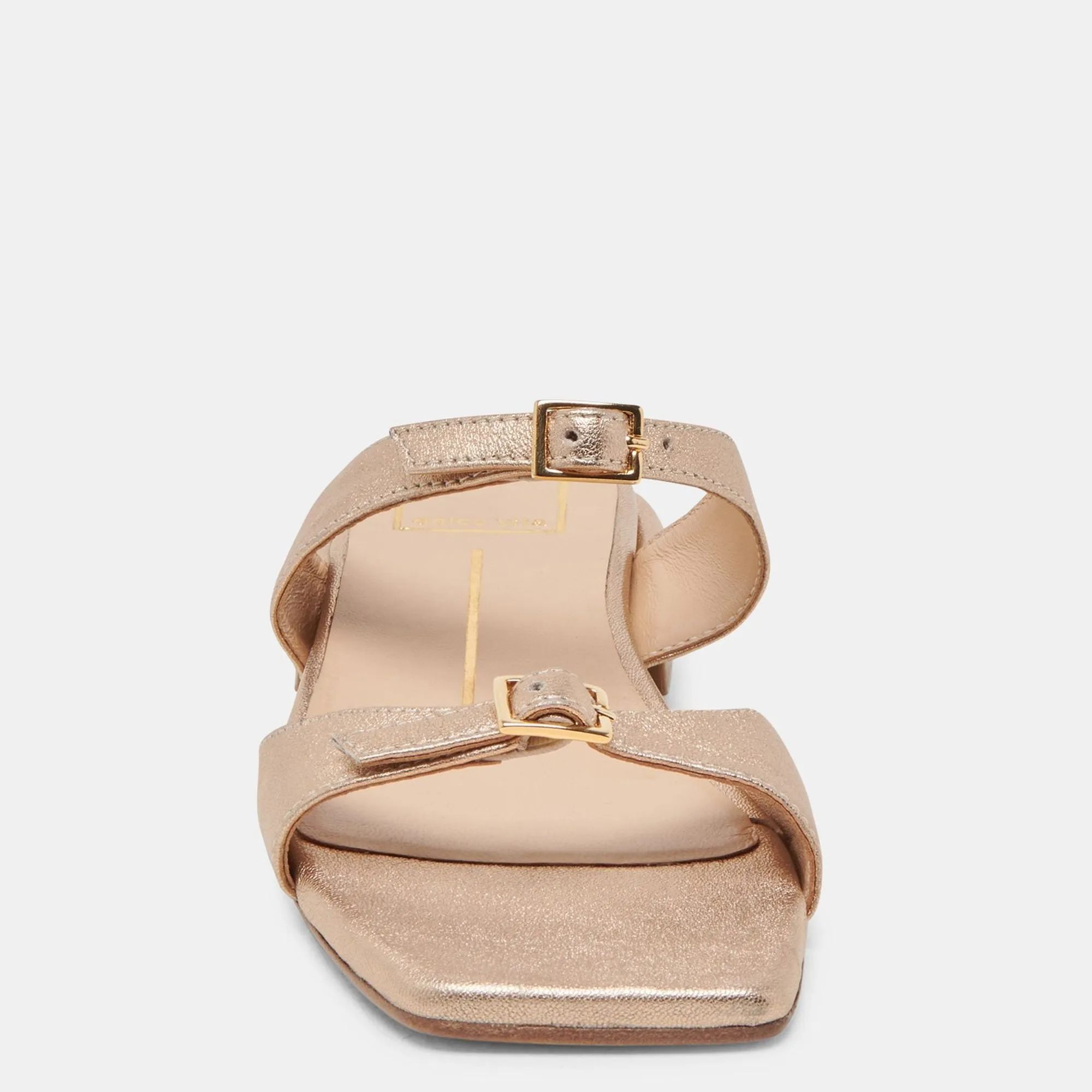 Lavern Sandals Gold Metallic Leather