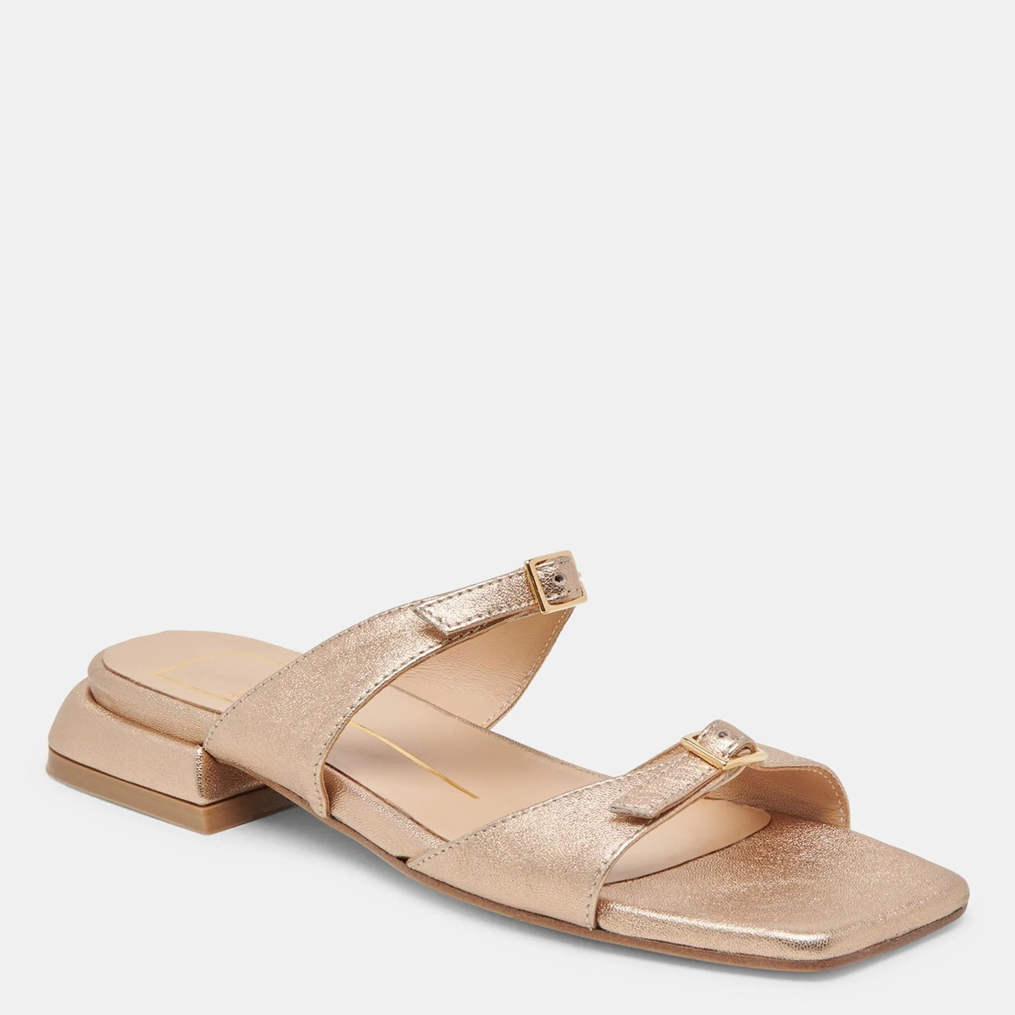 Lavern Sandals Gold Metallic Leather