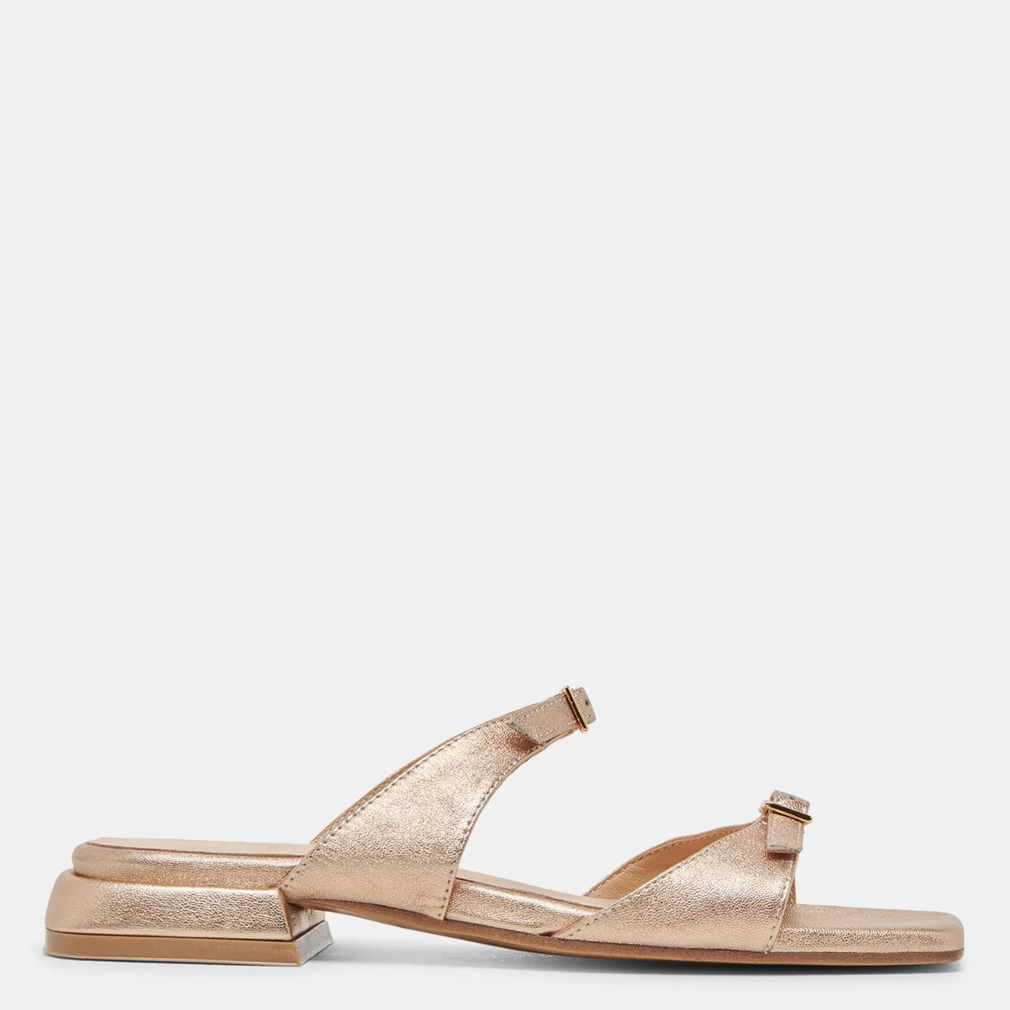Lavern Sandals Gold Metallic Leather