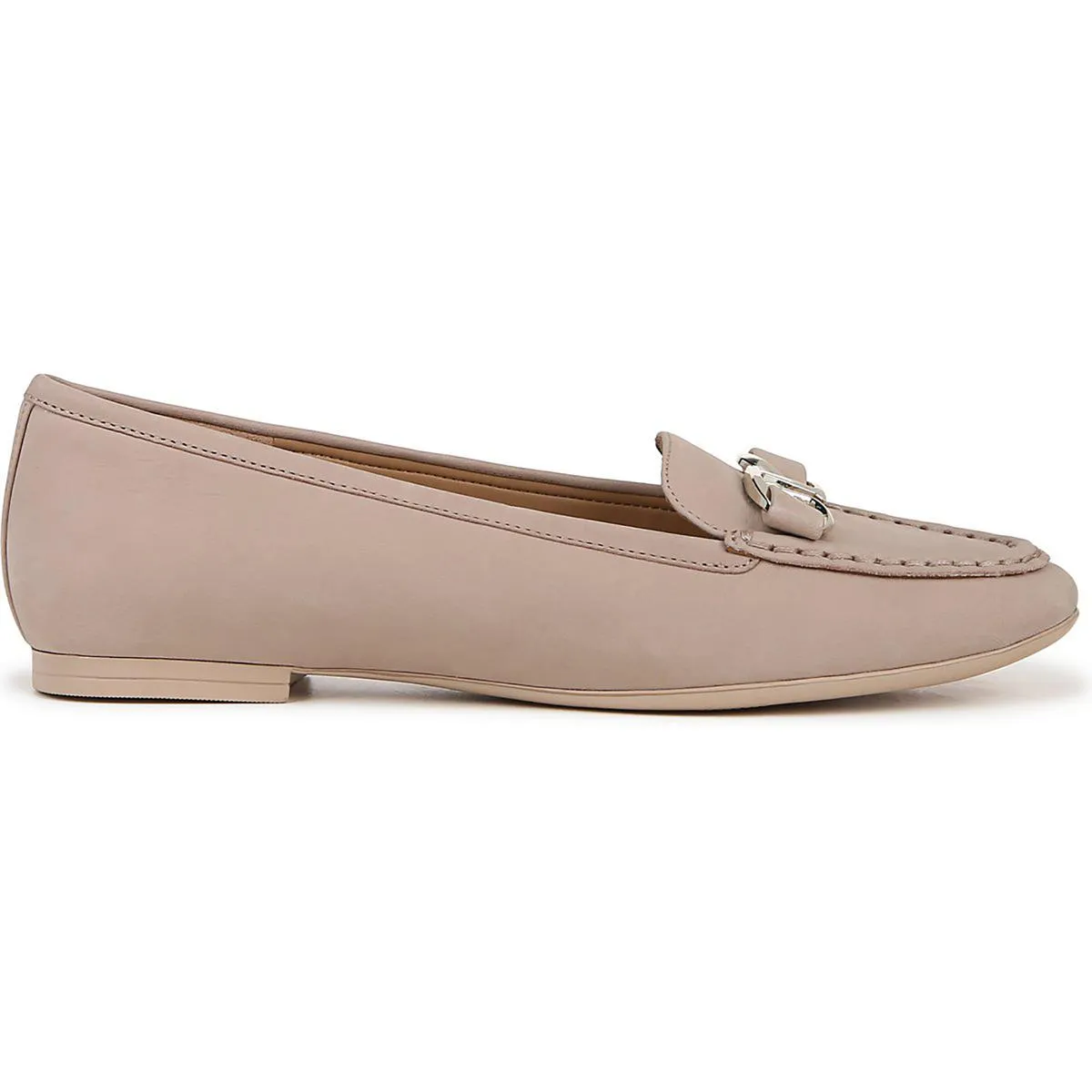 Layla Womens Leather Slip-On Loafers
