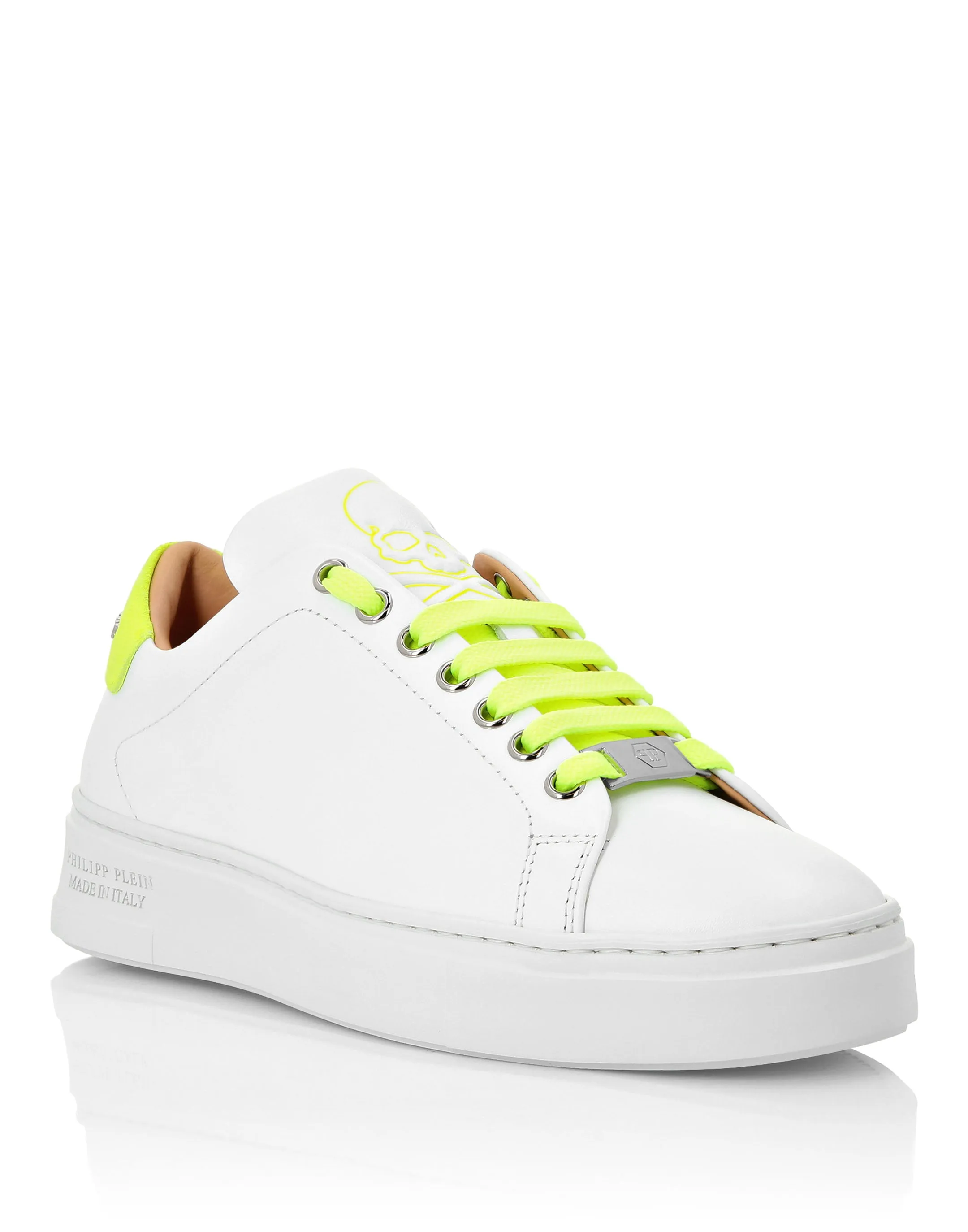 Leather Lo-Top Sneakers  Networth