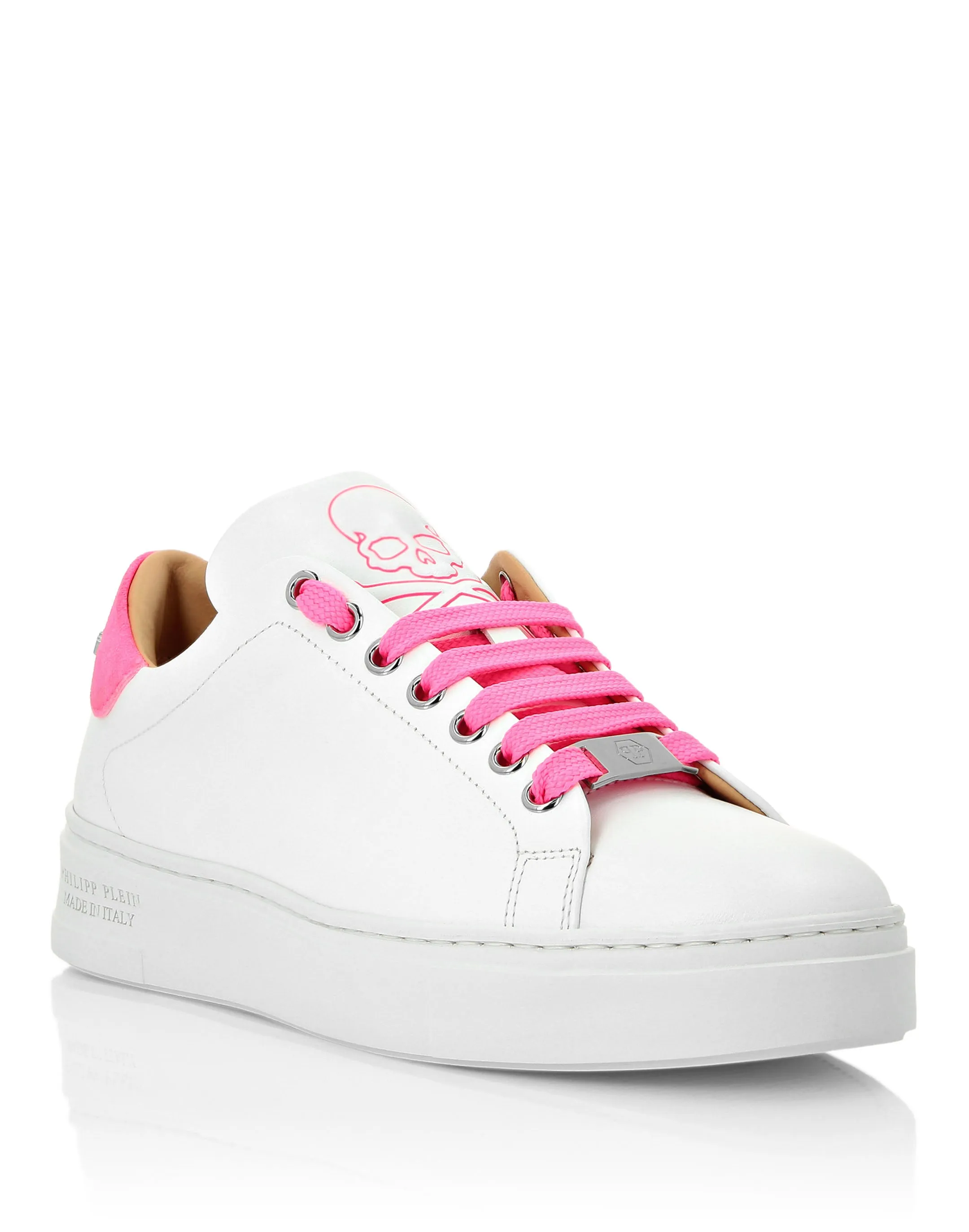 Leather Lo-Top Sneakers  Networth