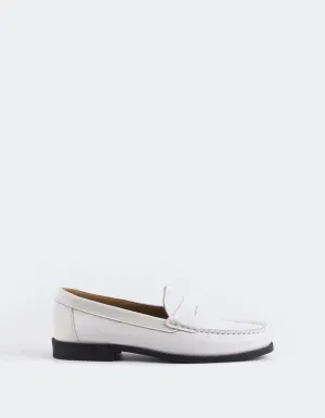 Lettine Off White Naplack Leather