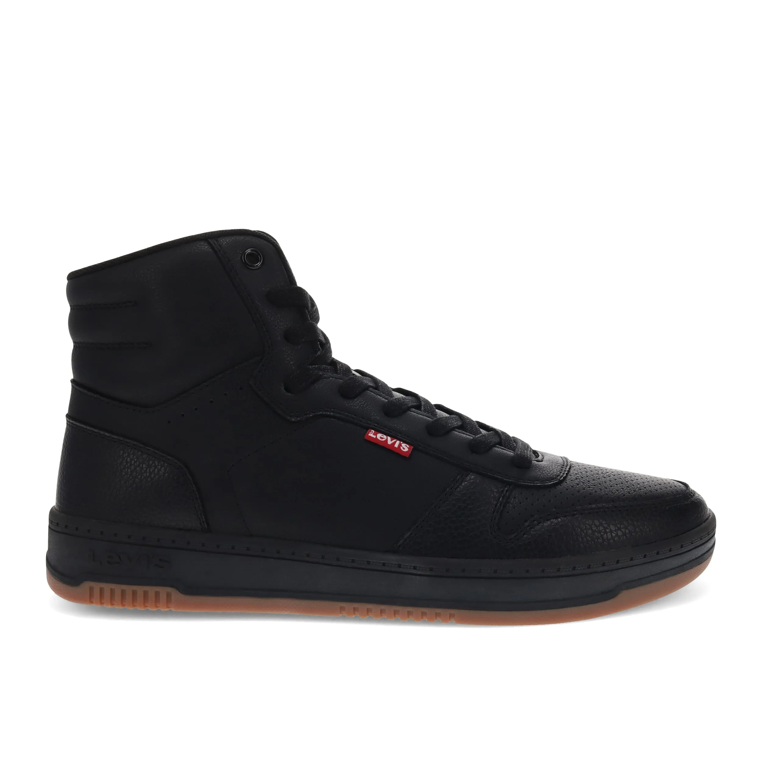 Levi's Mens Drive Hi Synthetic Leather Casual Hightop Sneaker Shoe