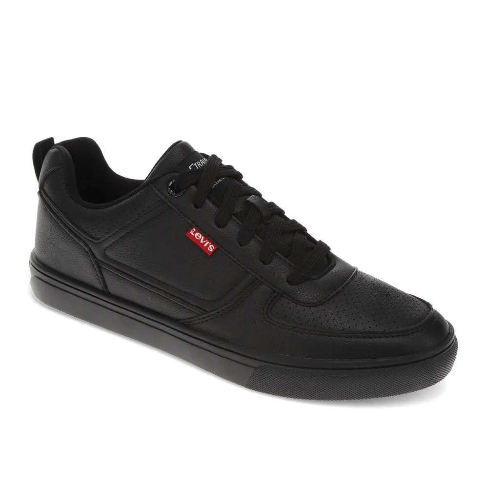 Levi's Mens Liam Lo Synthetic Leather Casual Lace Up Sneaker Shoe