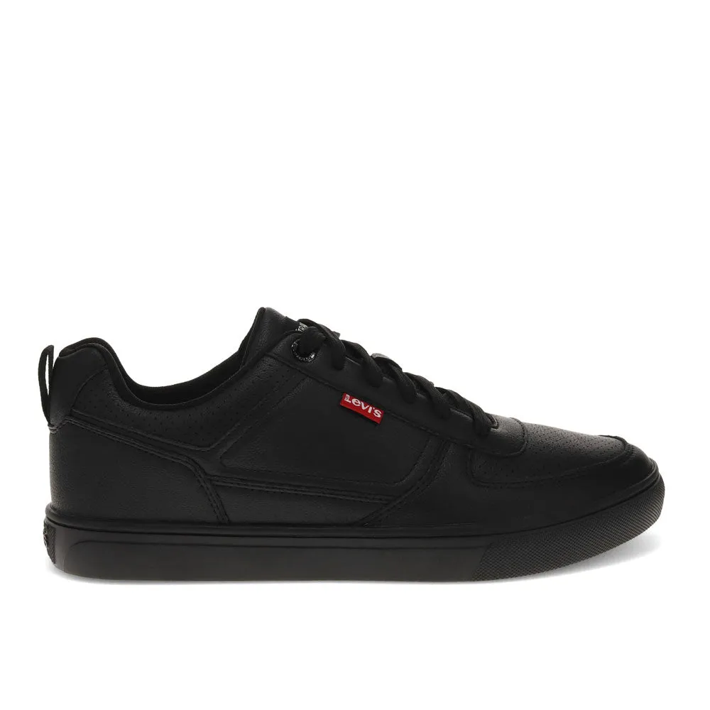 Levi's Mens Liam Lo Synthetic Leather Casual Lace Up Sneaker Shoe
