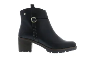 Llanes Leather Ankle Boots In Black