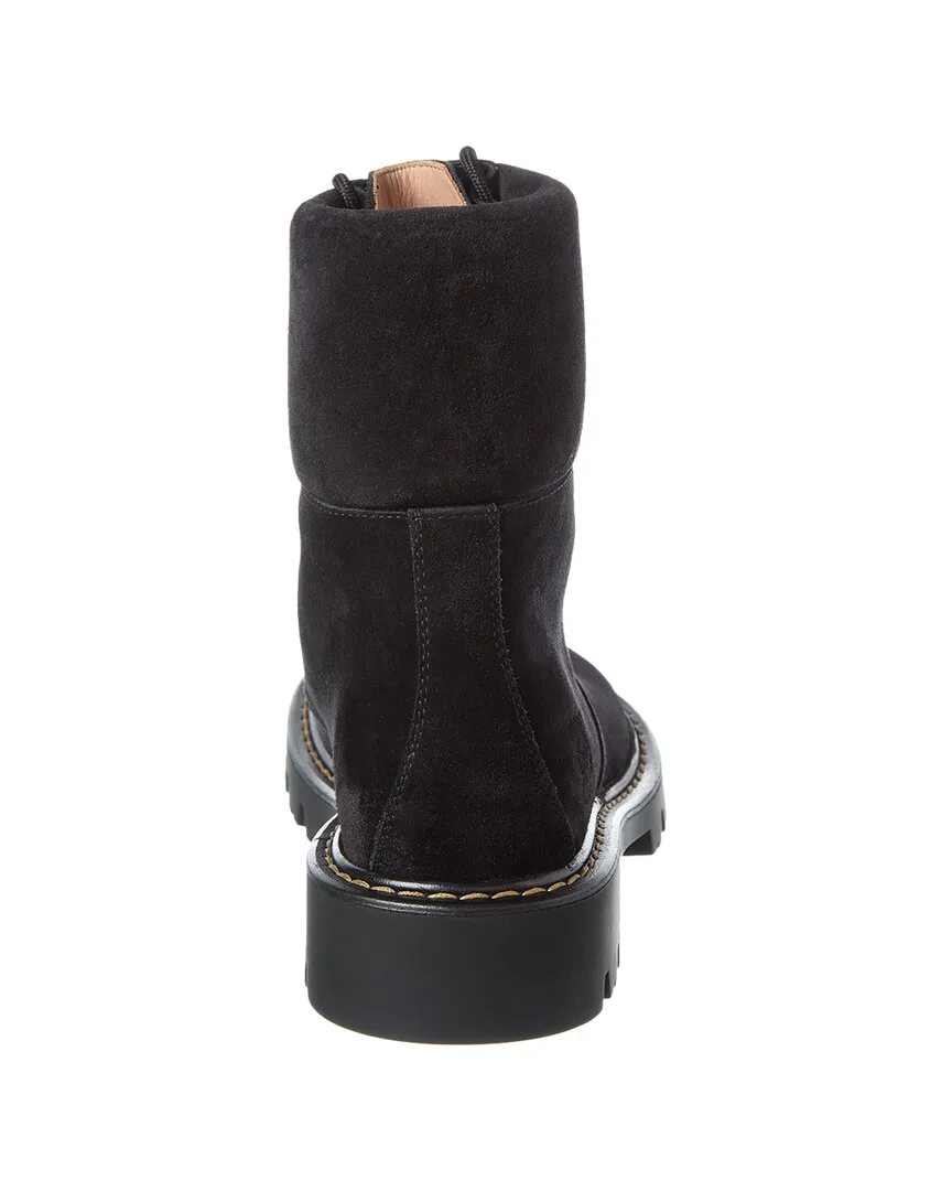 Loewe Sierra Suede Combat Boot