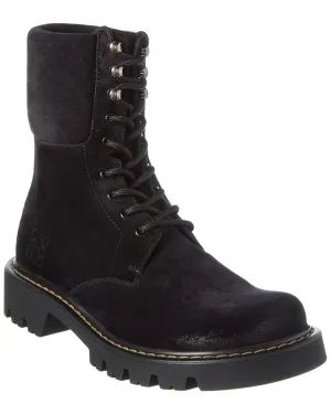 Loewe Sierra Suede Combat Boot