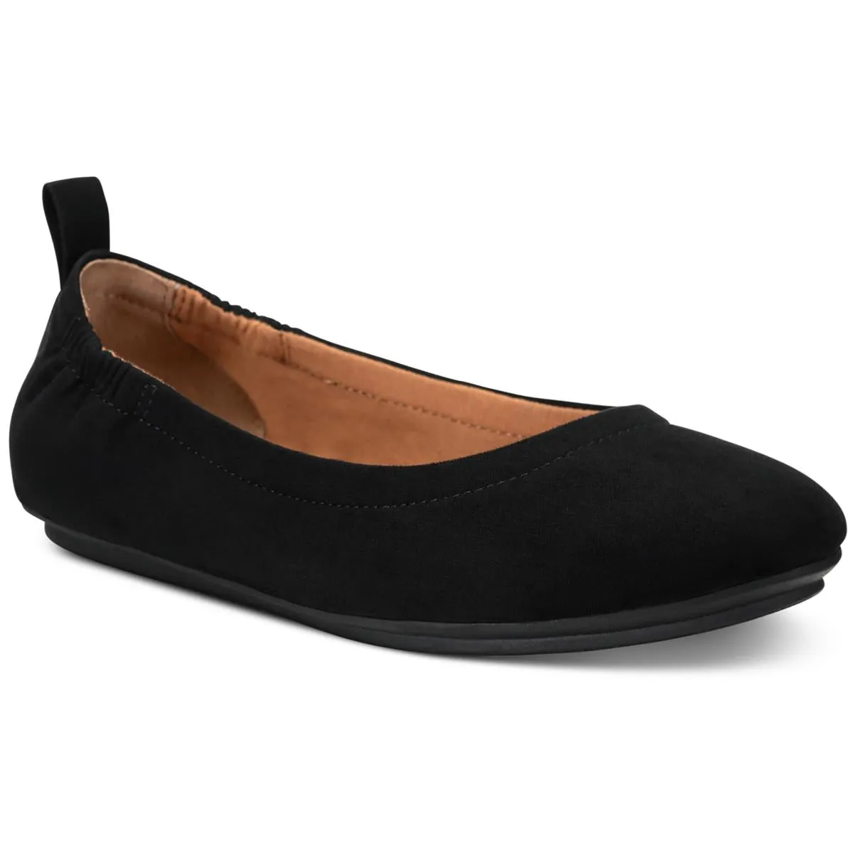 Lucia Womens Slip On Round Toe Ballet Flats