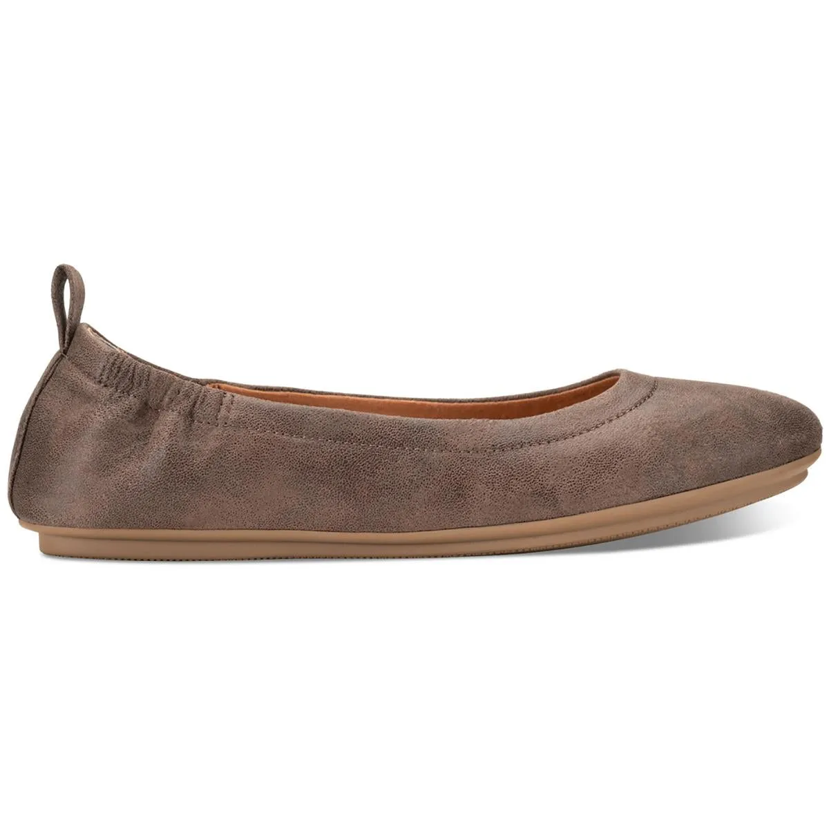 Lucia Womens Slip On Round Toe Ballet Flats