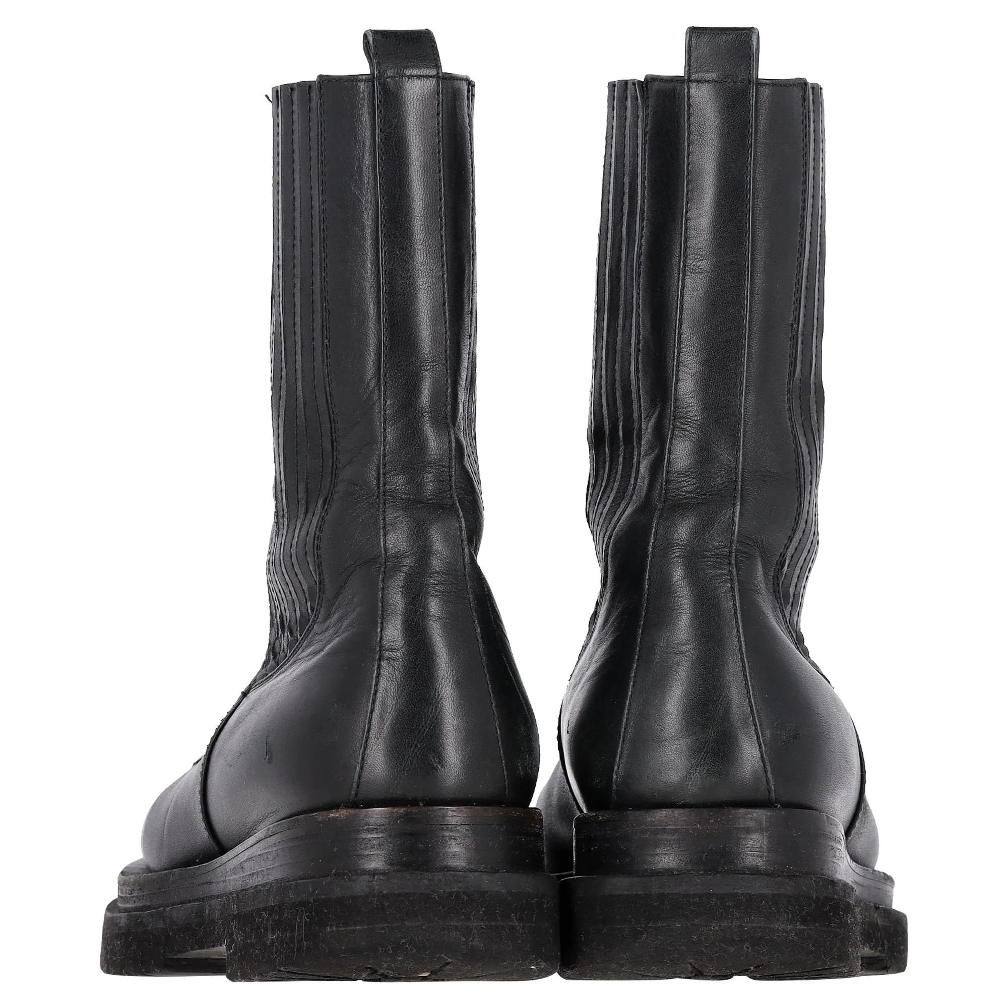 Magda Butrym Chelsea Ankle Boots in Black Leather