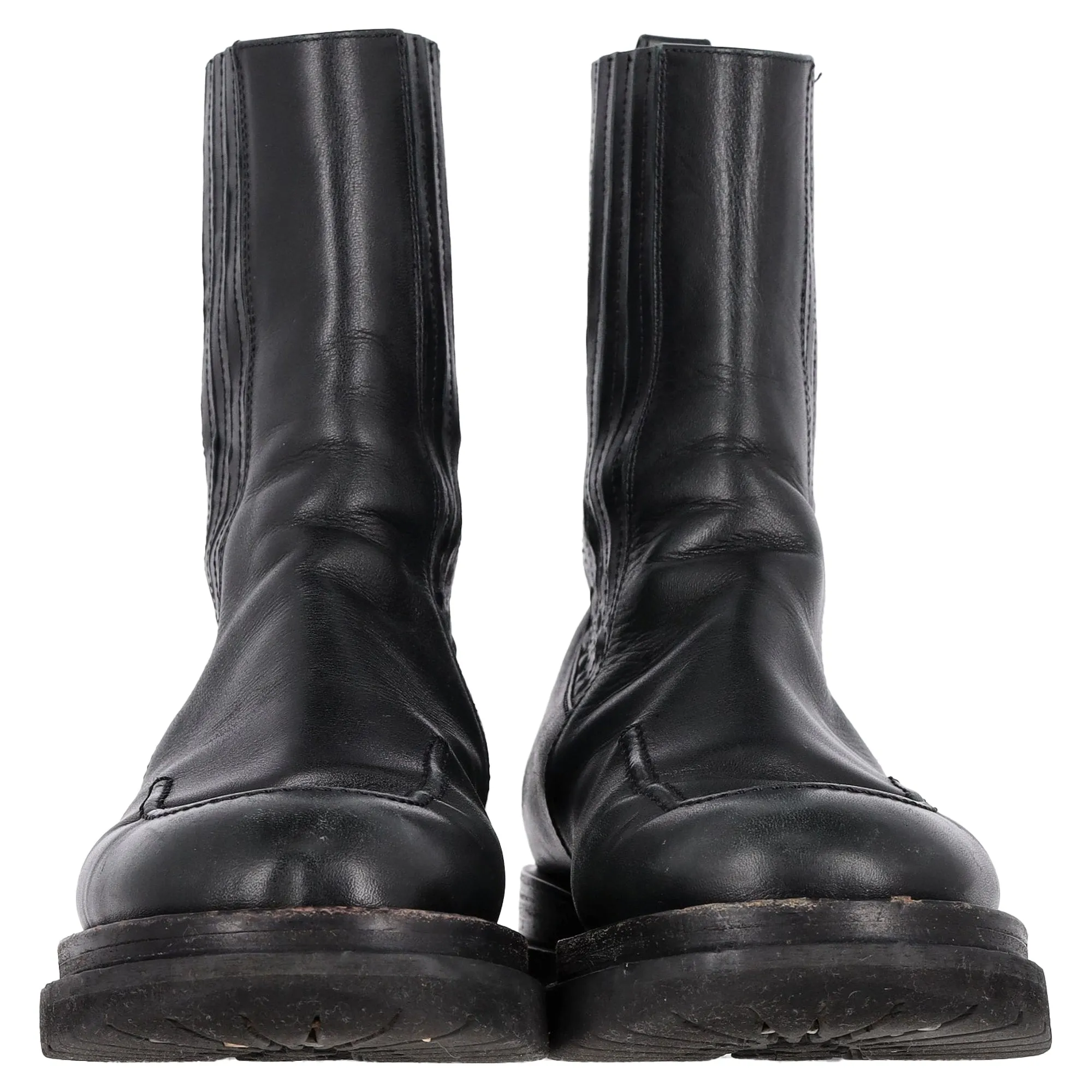 Magda Butrym Chelsea Ankle Boots in Black Leather