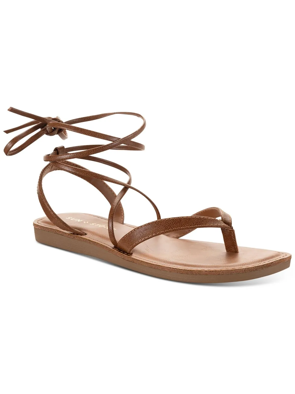 MAGGIE Womens Strappy Open Toe Flatform Sandals