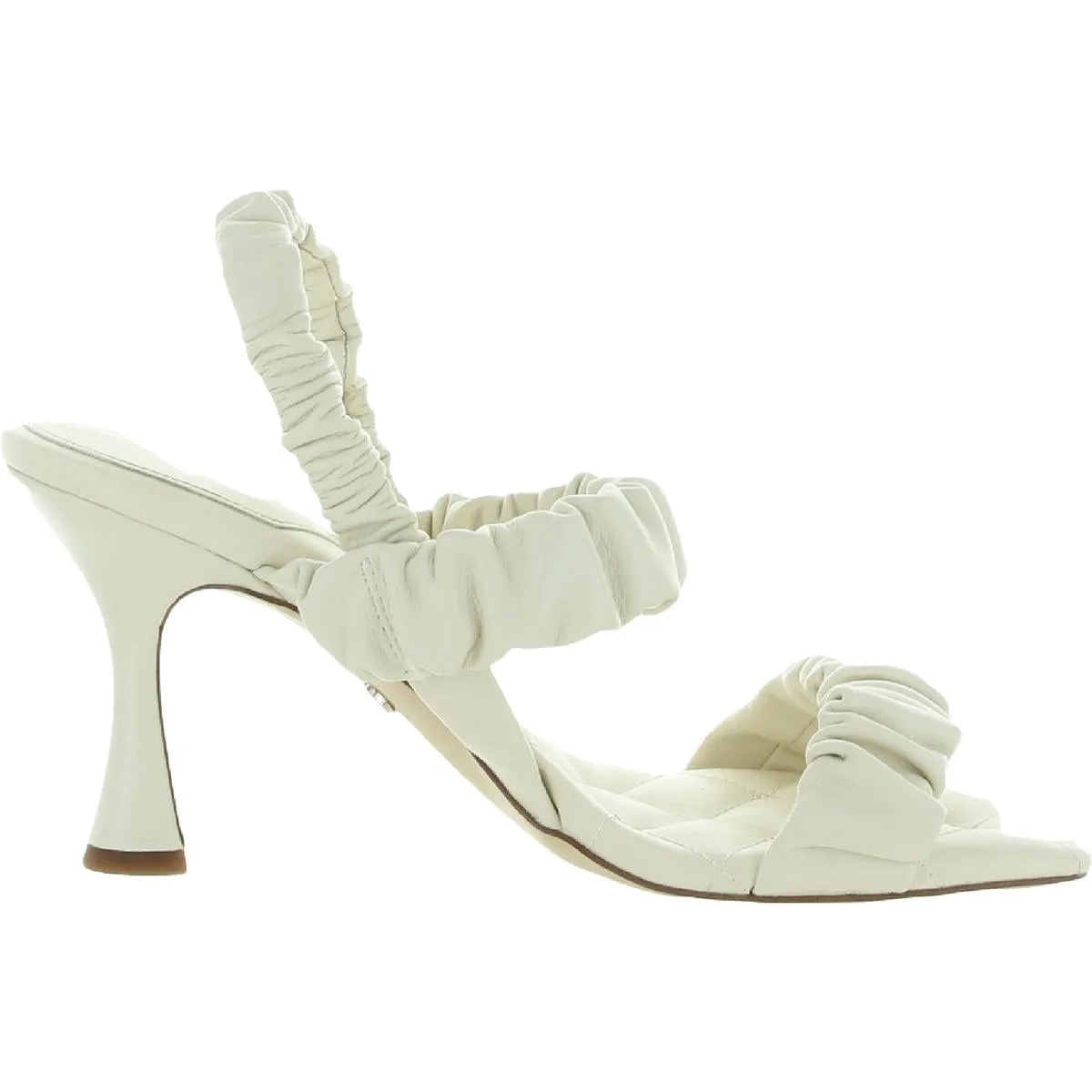Marlena Womens Leather Slip On Slingback Sandals