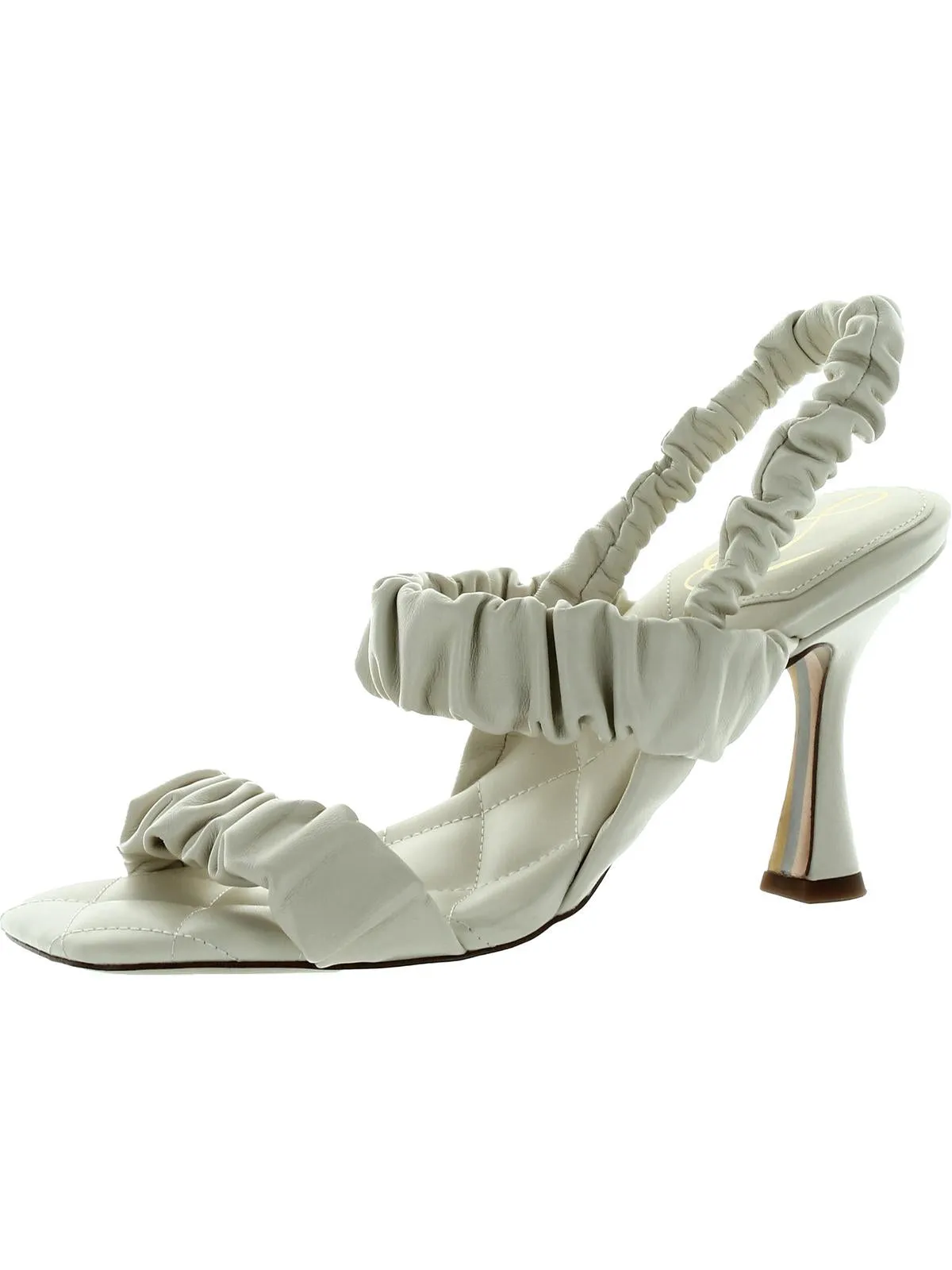Marlena Womens Leather Slip On Slingback Sandals