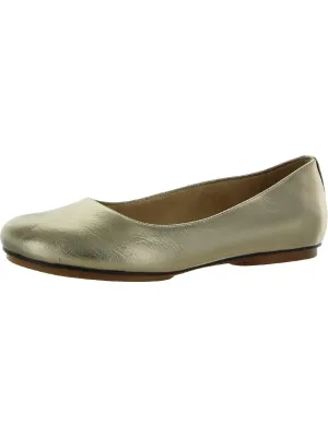 Maxwell Womens Comfort Insole Slip On Ballet Flats