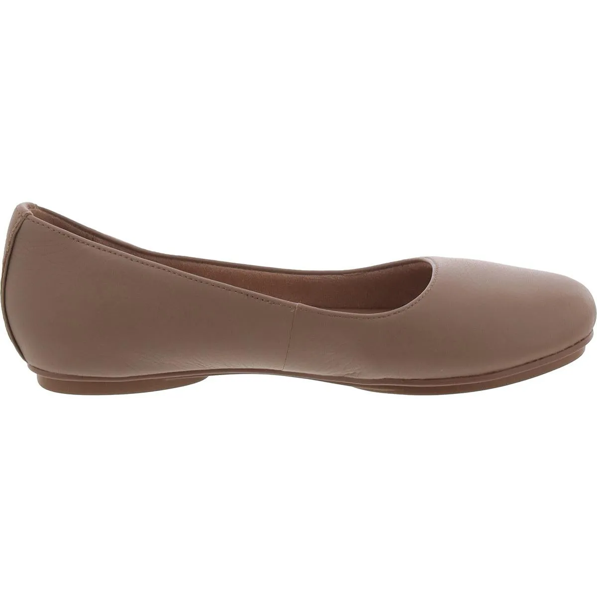 Maxwell Womens Comfort Insole Slip On Ballet Flats