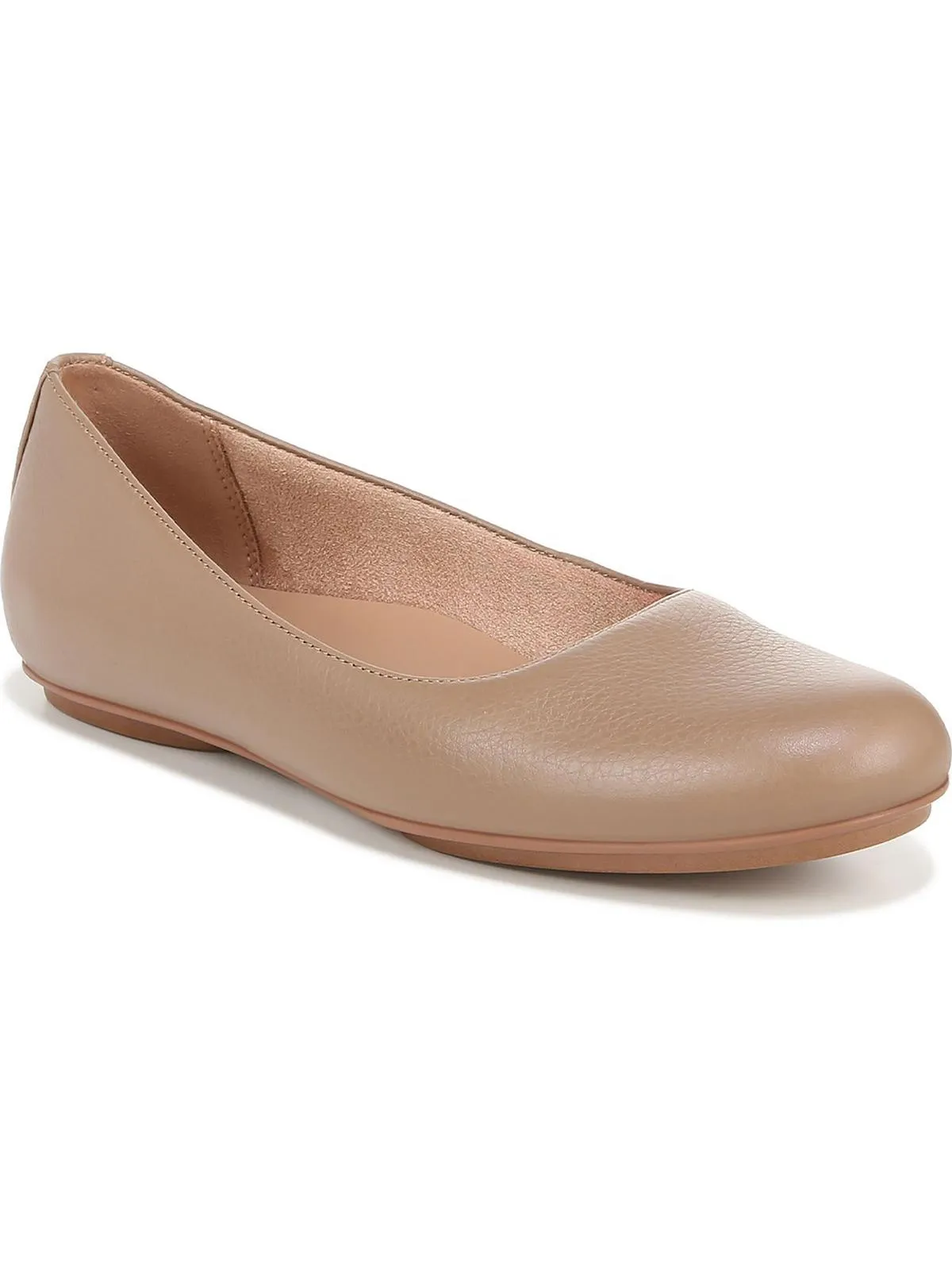Maxwell Womens Comfort Insole Slip On Ballet Flats