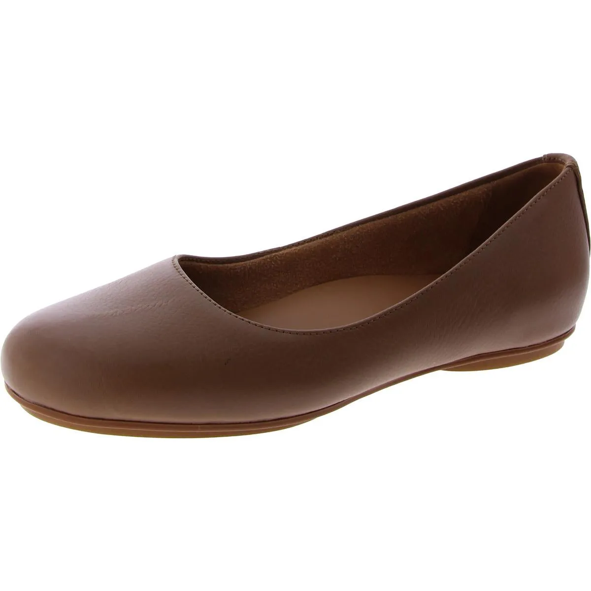 Maxwell Womens Comfort Insole Slip On Ballet Flats