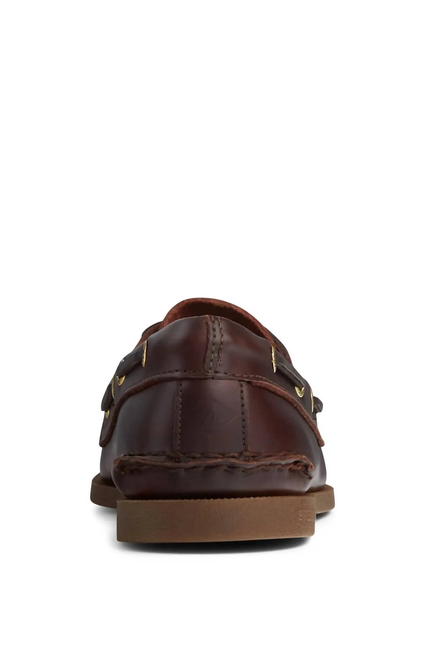 Men's 2-Eye Boat Shoe - Medium In Amaretto