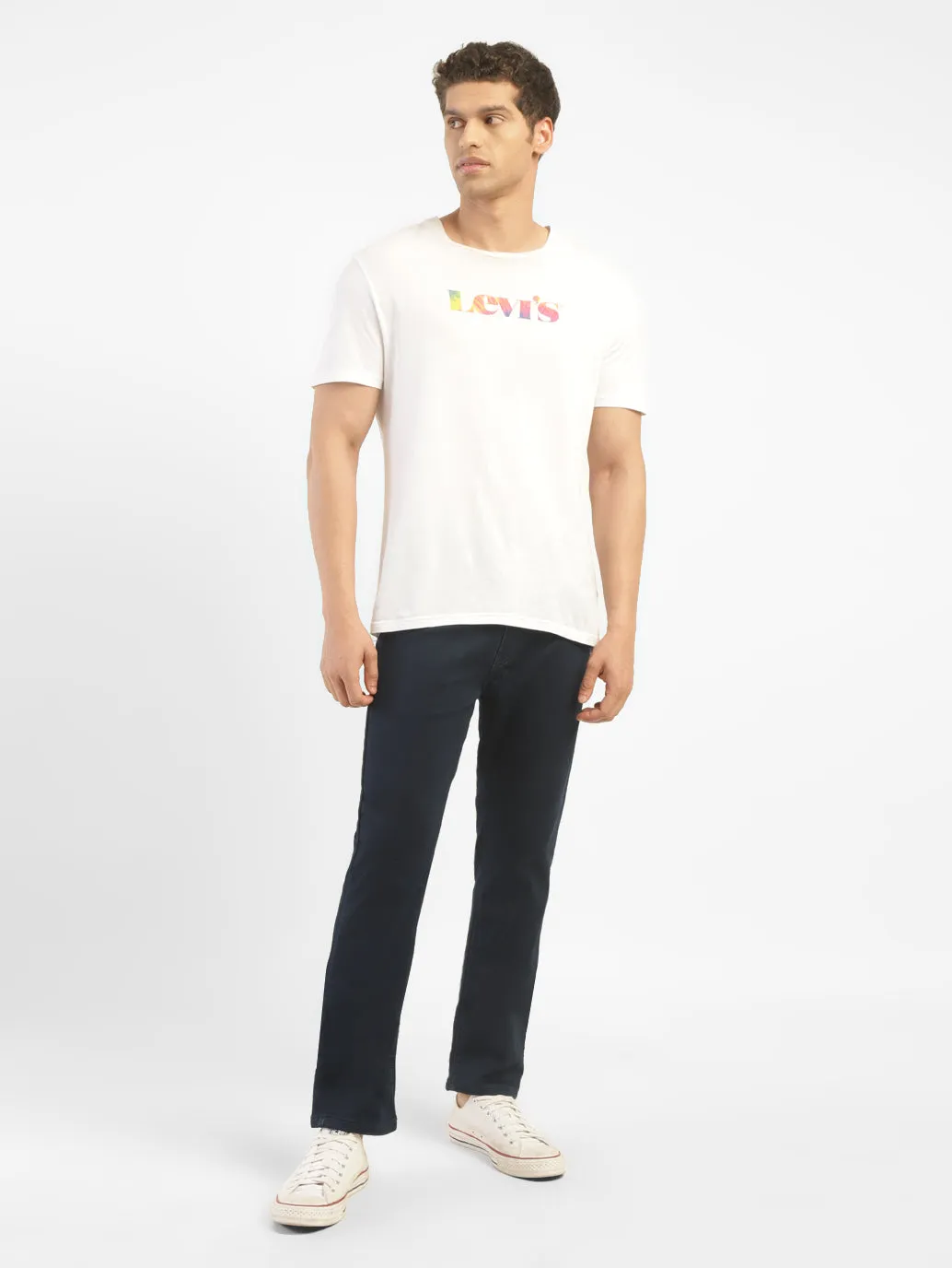 Men's 511 Blue Slim Fit Mid Rise Jeans