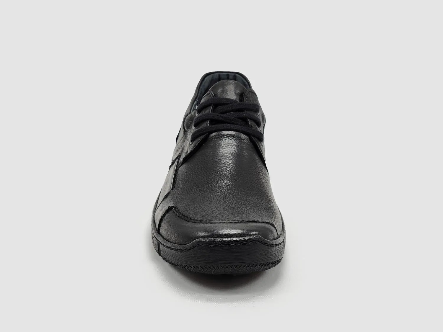 Men's Comfort Leather Shoes In Black