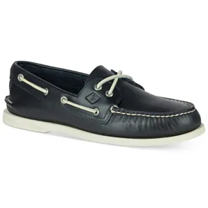 Mens Cushioned Footbed Leather Loafers