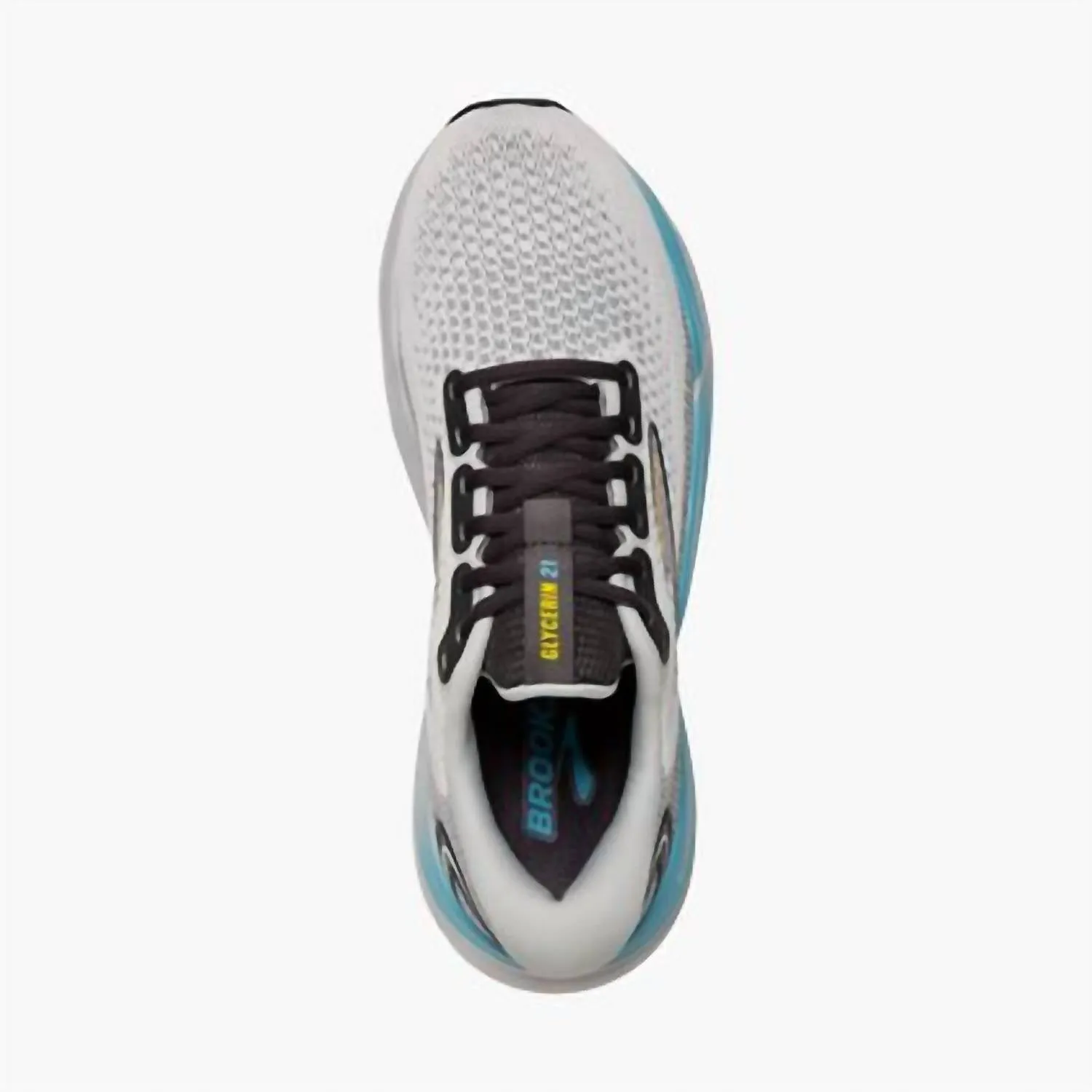 Men's Glycerin 21 Sneakers In Coconut/forged Iron/yellow