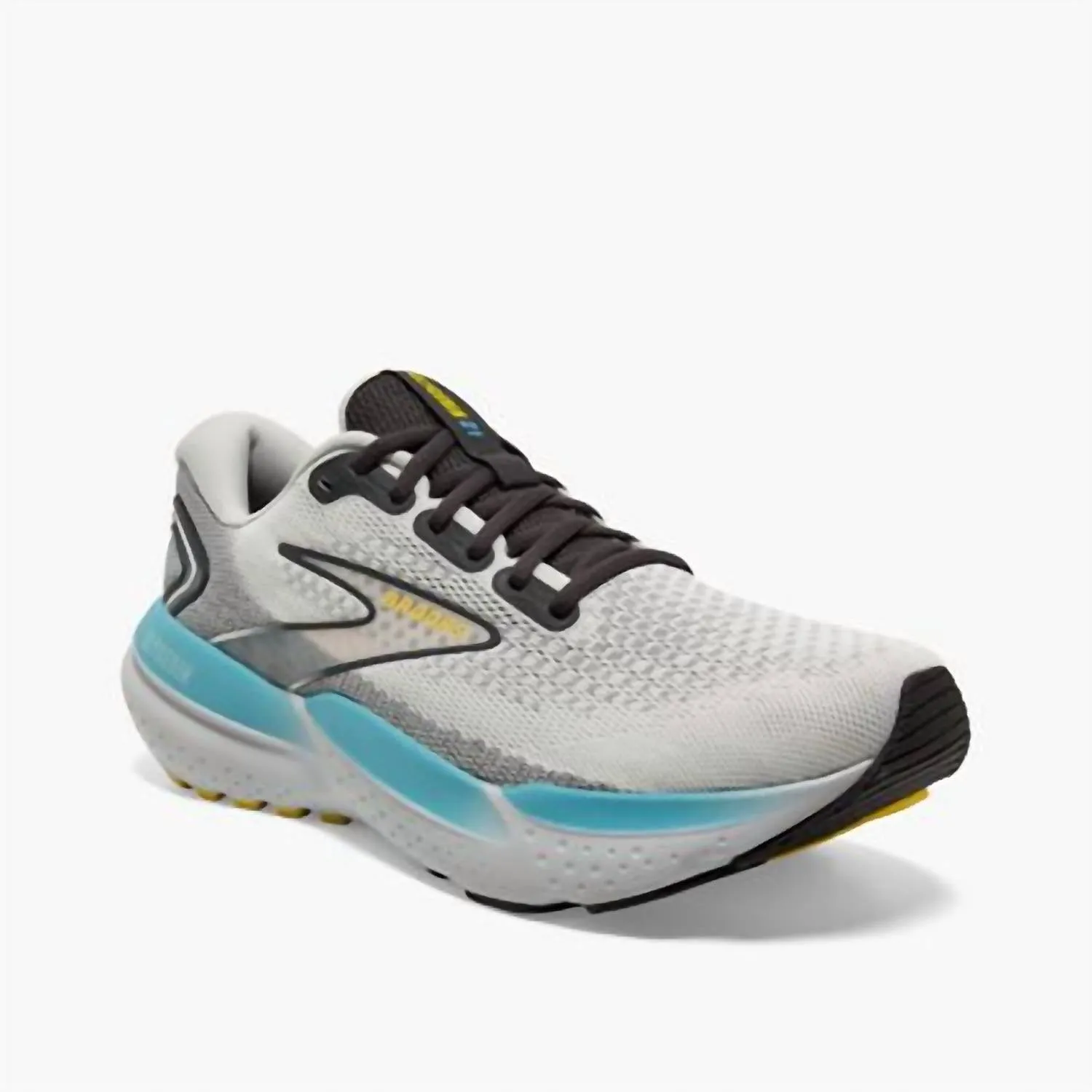 Men's Glycerin 21 Sneakers In Coconut/forged Iron/yellow
