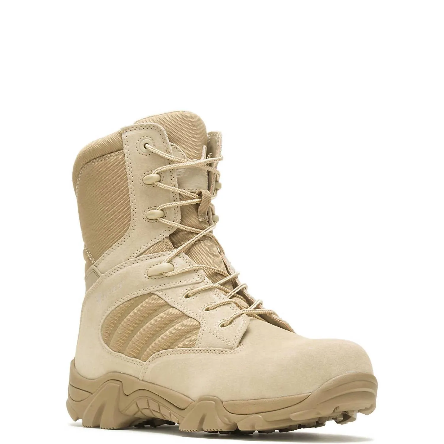 Men's Gx-8 Composite Toe Side Zip Boot - Extra Wide Width In Desert Tan