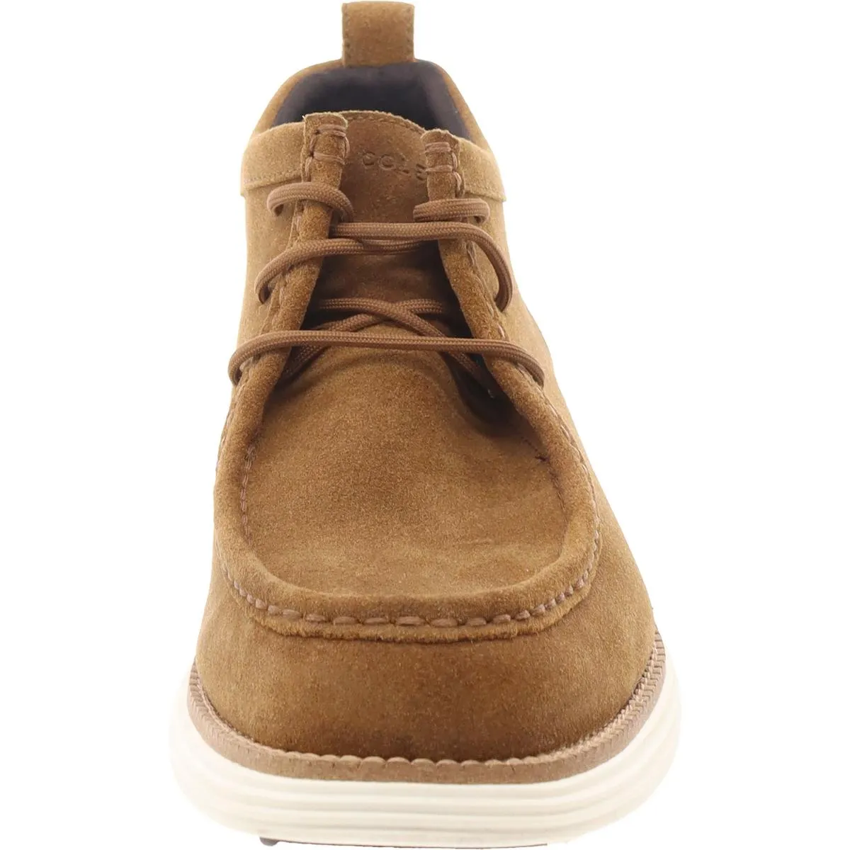 Mens Lace-Up Faux Suede Chukka Boots