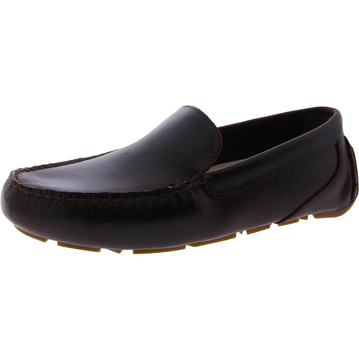 Mens Leather Slip On Loafers