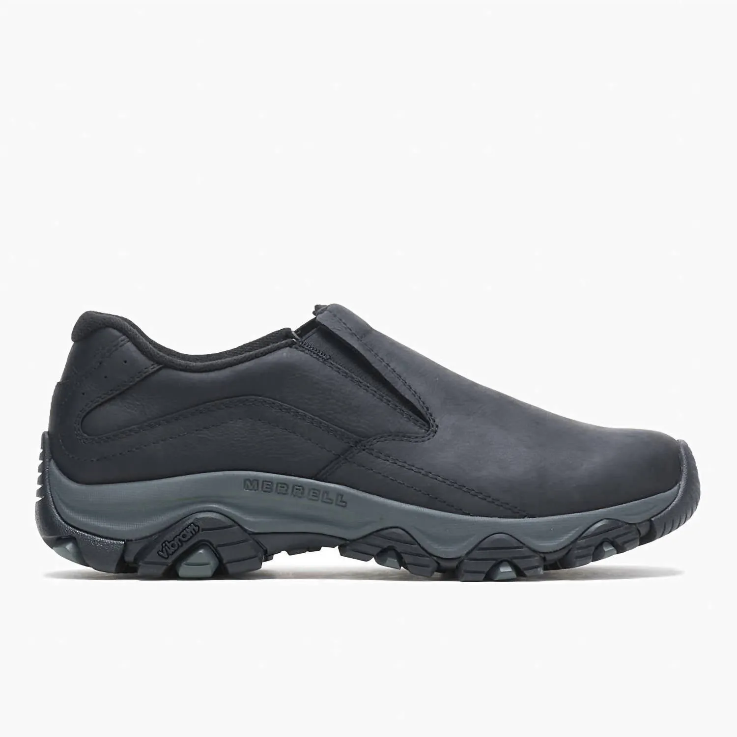 Men's Moab Adventure 3 Moc Slip On Shoes In Black