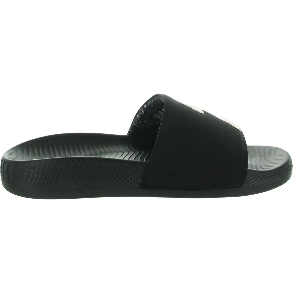 Mens Padded Insole Manmade Pool Slides