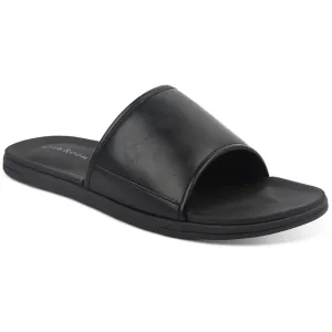 Mens Padded Insole Slip On Pool Slides