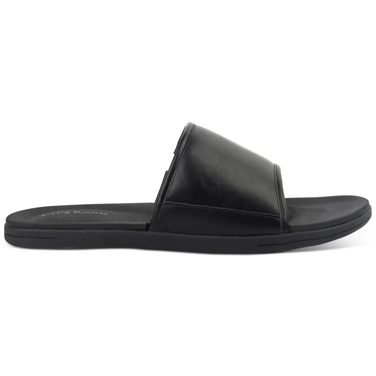 Mens Padded Insole Slip On Pool Slides