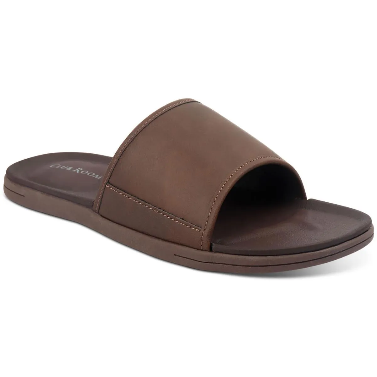 Mens Padded Insole Slip On Pool Slides