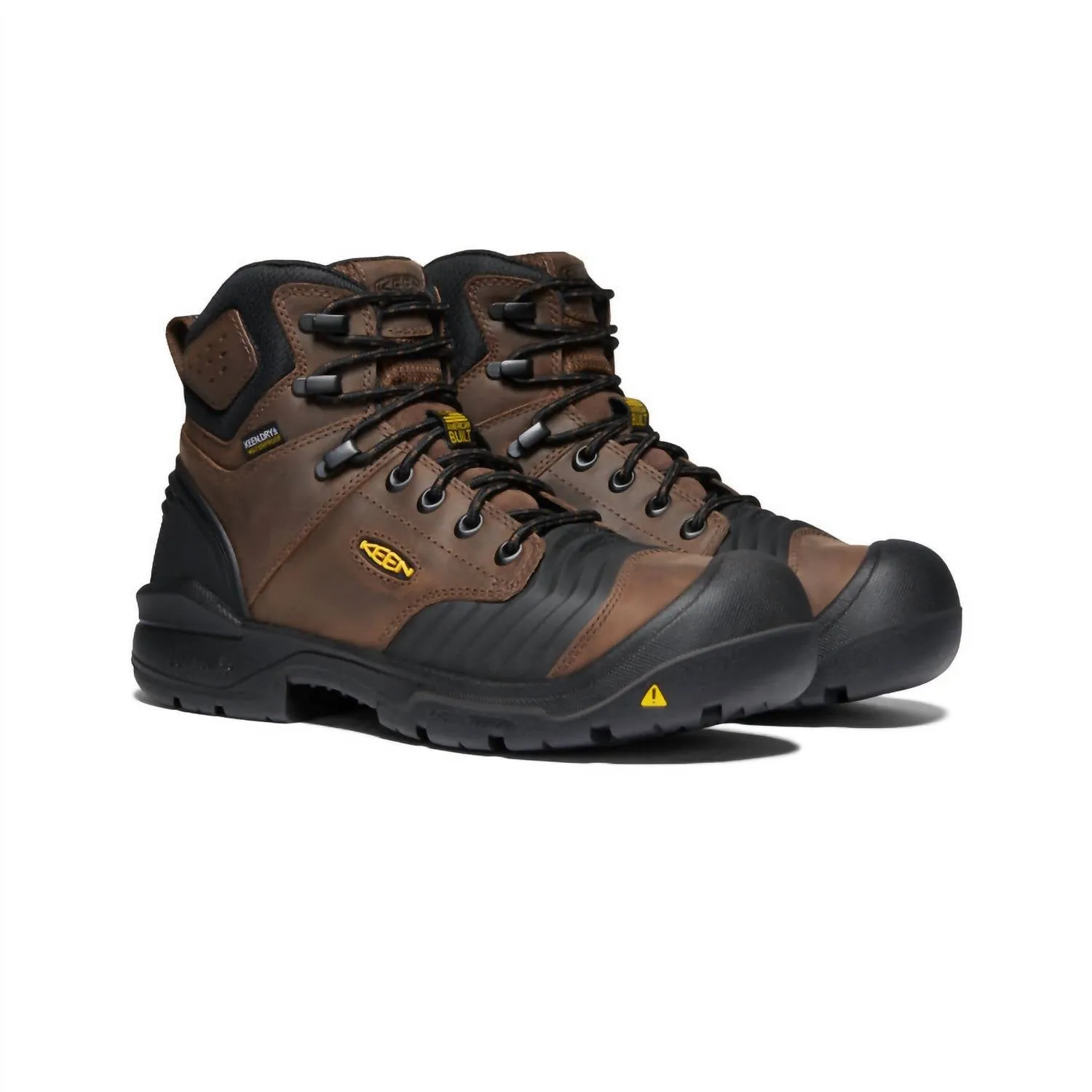 Men's Portland 6" Waterproof Boot In Dark Earth/black