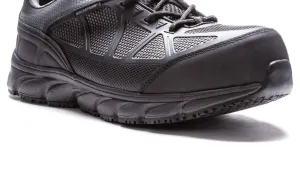 Men's Seeley Composite Toe Work Shoe In Dark Grey/black