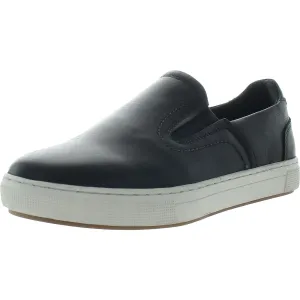 Mens Solid Leather Slip-on Shoes