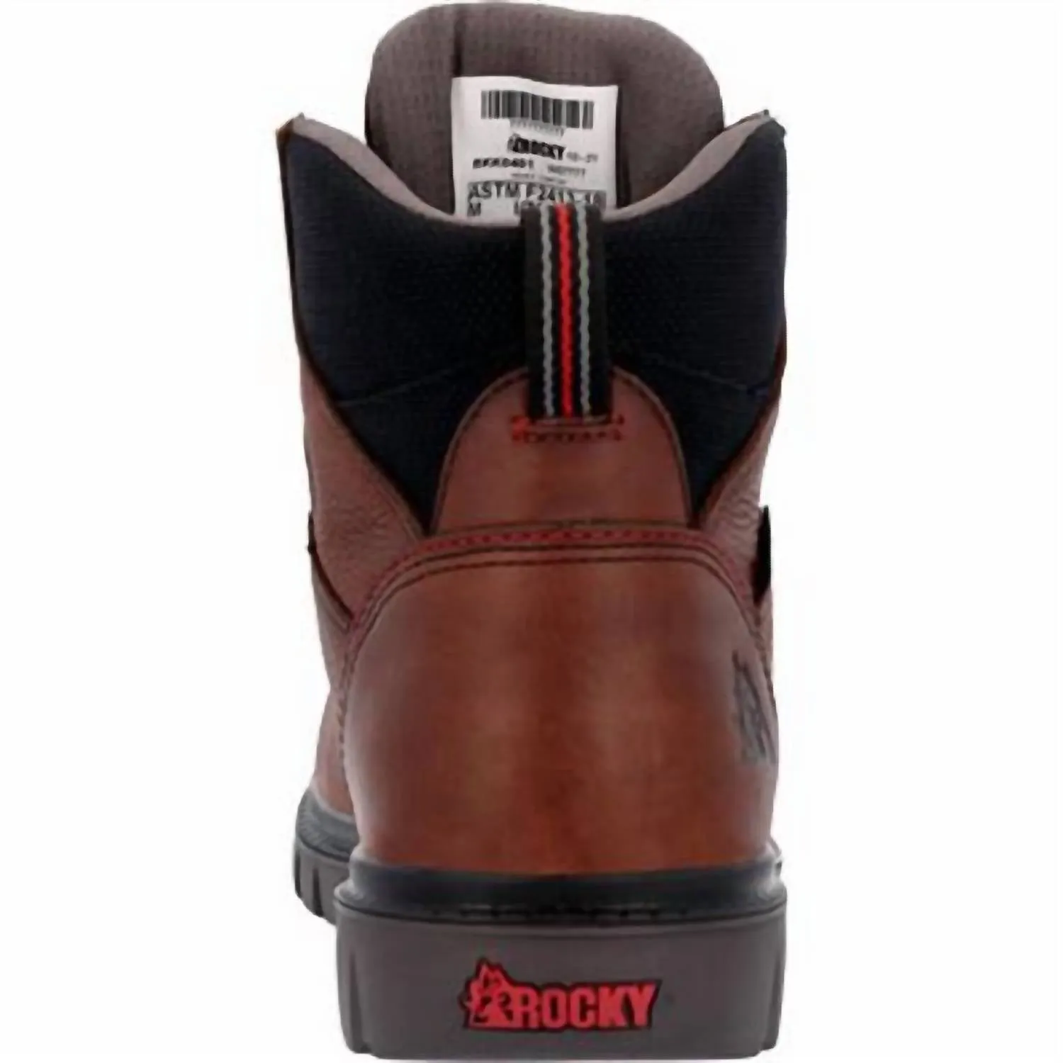 Men's Worksmart 6" Waterproof Composite Toe Work Boot - Medium Width In Brown