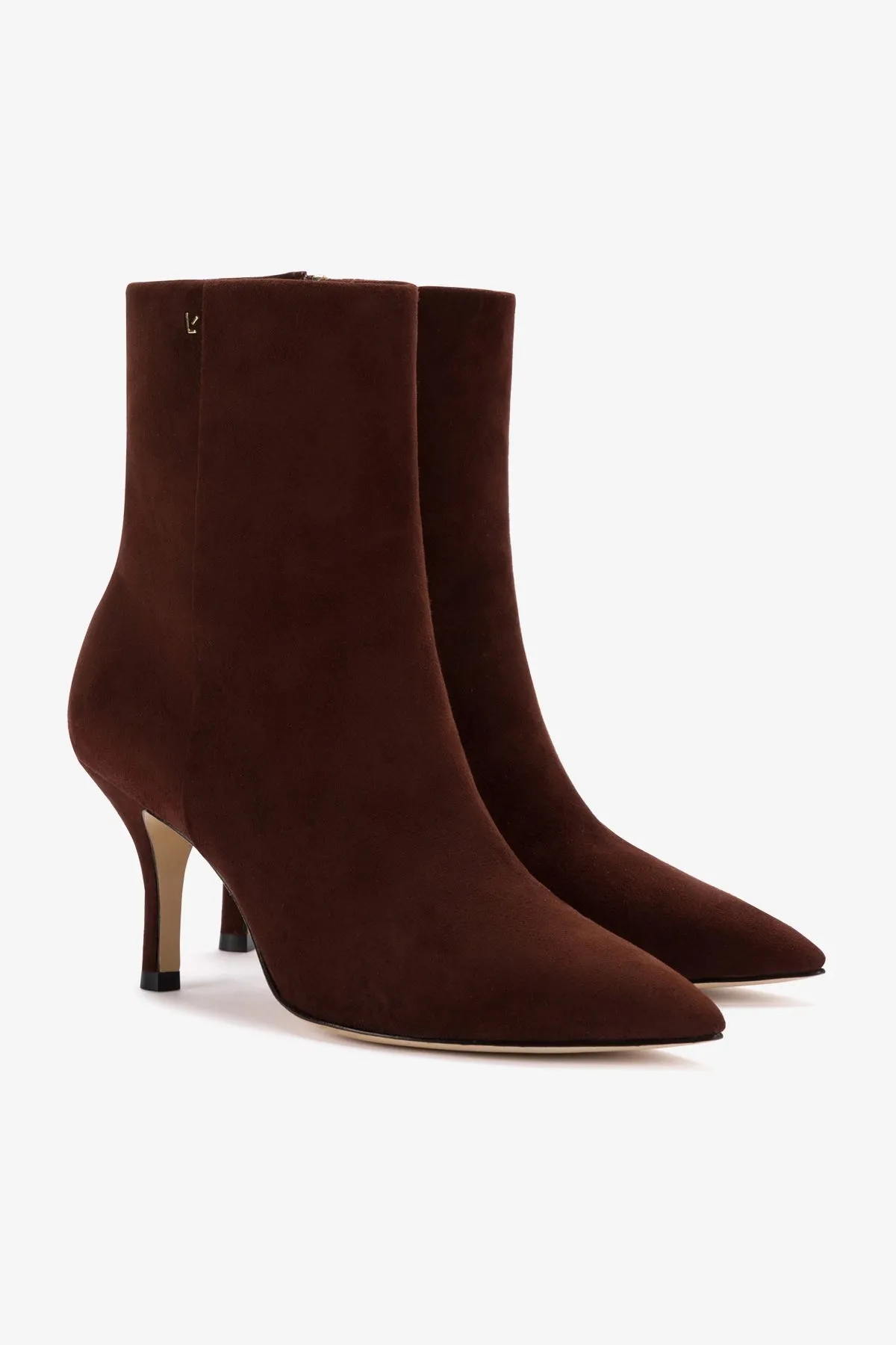 Mini Kate Boot In Brown Suede