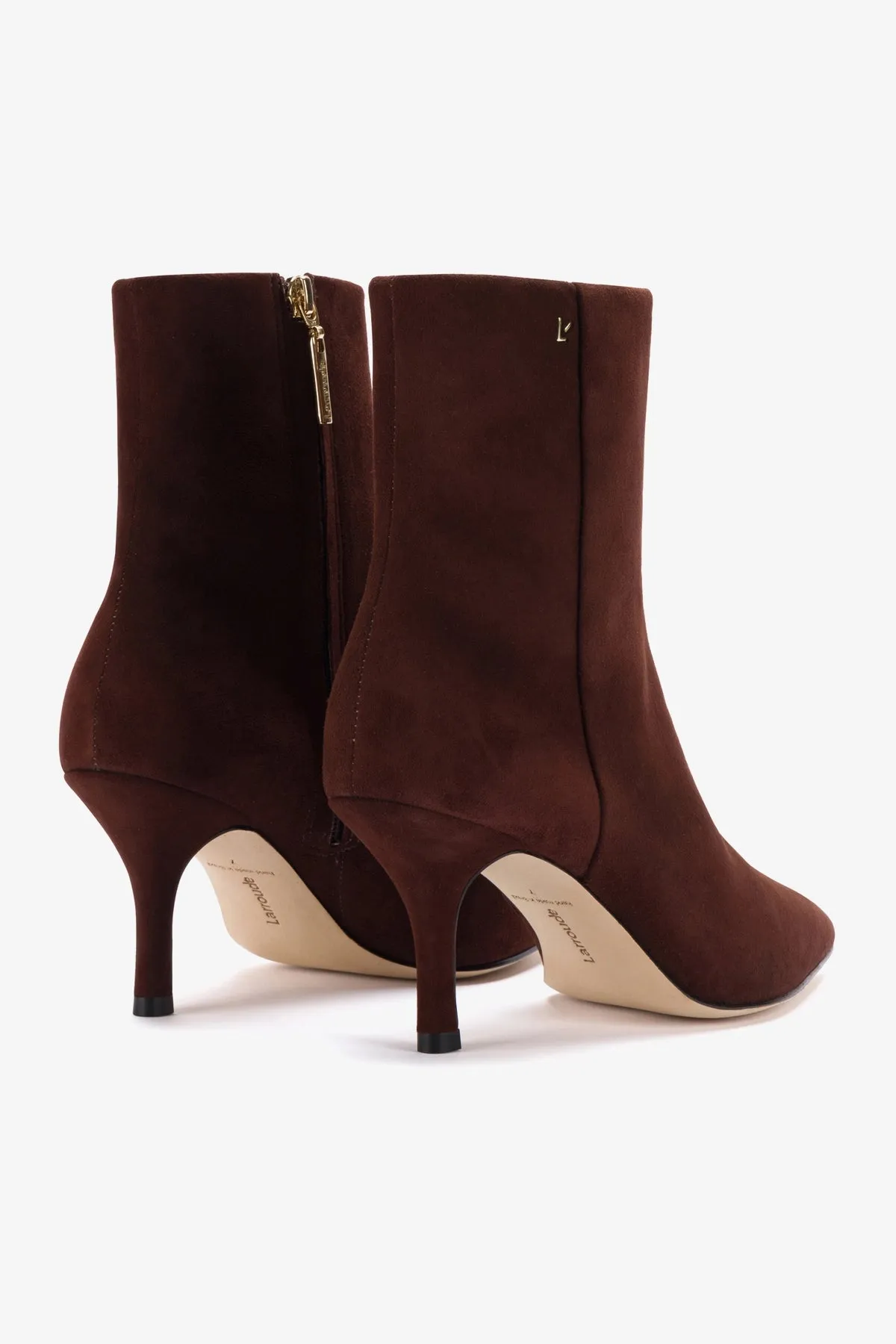 Mini Kate Boot In Brown Suede