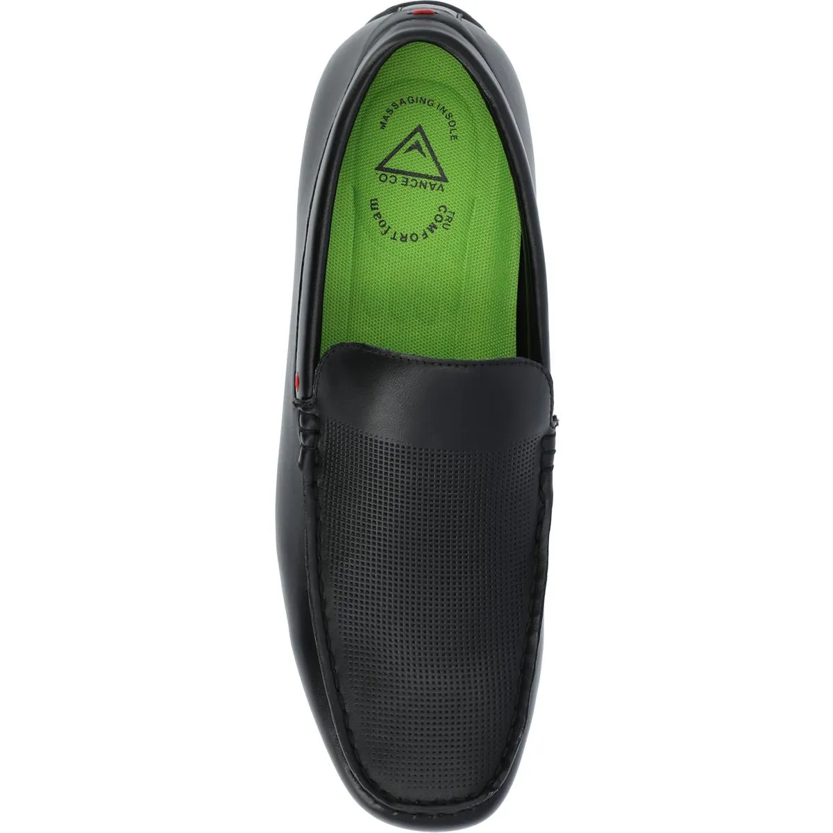 Mitch Mens Faux Leather Driving Loafers