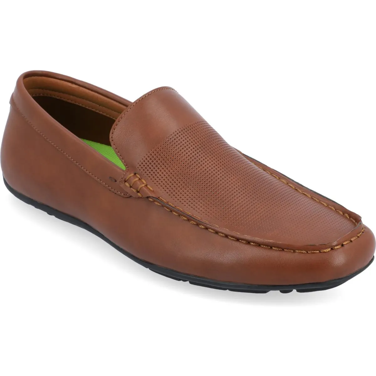 Mitch Mens Faux Leather Driving Loafers