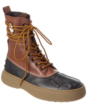 Moncler x TOD��s x Palm Angels Leather Boot