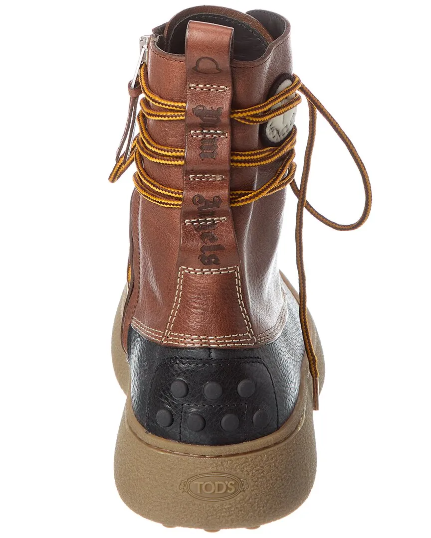 Moncler x TOD��s x Palm Angels Leather Boot