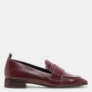 Nygel Loafers Cranberry Leather